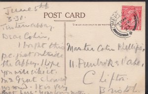 Genealogy Postcard - Family History - Phillips - Clifton - Bristol   BH5649