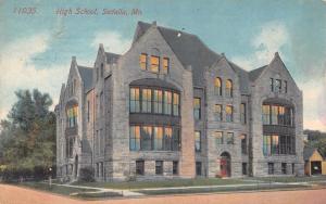 SEDALIA,  MO  Missouri      HIGH SCHOOL   Pettis County        1916 Postcard