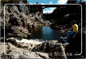 Canada New Brunswick Grand Falls Gorge 1989
