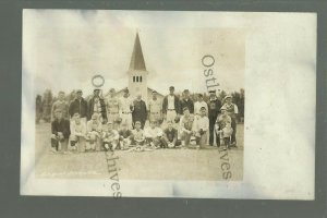 Aledo ILLINOIS RPPC c1920s BASEBALL TEAM All-Stars nr Rock Island Viola Joy