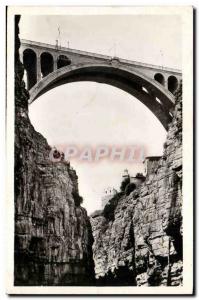 Algeria Constantine Old Postcard Gorges Rhummel The great arch of the bridge ...