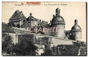 Old Postcard Chateau Dordogne