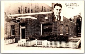 Canistota SD-South Dakota, Dr. A Ortman Clinic Real Photo RPPC Vintage Postcard