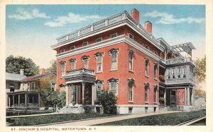 WATERTOWN, New York NY   ST JOACHIM'S HOSPITAL  Jefferson Co  c1920's Postcard