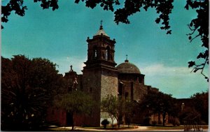 Vtg 1960s San Jose Mission San Antonio Texas TX Chrome Postcard