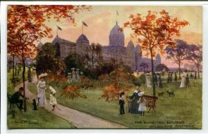 The Exhibition Building Melbourne Victoria Australia 1910c Tuck postcard