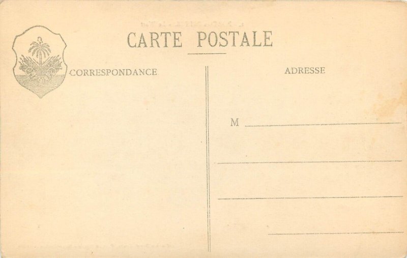 c1910 Postcard 2. Port au Prince Haiti, Le Warf / Wharf Scene, Unposted