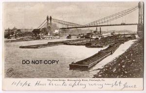 Point Bridge, Monongahela River, Pittsburgh PA