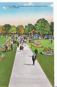 Canada Postcard - Flower Beds - Canadian National Exhibition Park Toronto  U4248