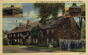 Fort Western & Block House in Augusta, Maine