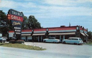 Abingdon Virginia Tru-Blu Grill Vintage Postcard AA37734