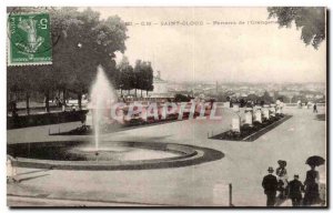 Postcard Old Saint Cloud Parterre of the Orangery