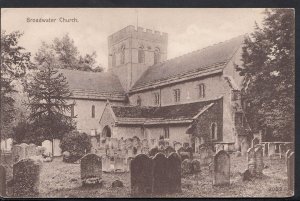 Sussex Postcard - Broadwater Church   RS1360