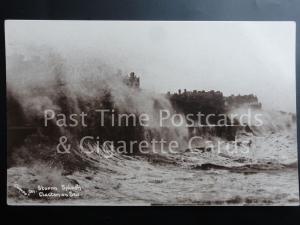 Old RPPC : STORM SPLASH, Clacton on Sea - Pub by Cameo No.201