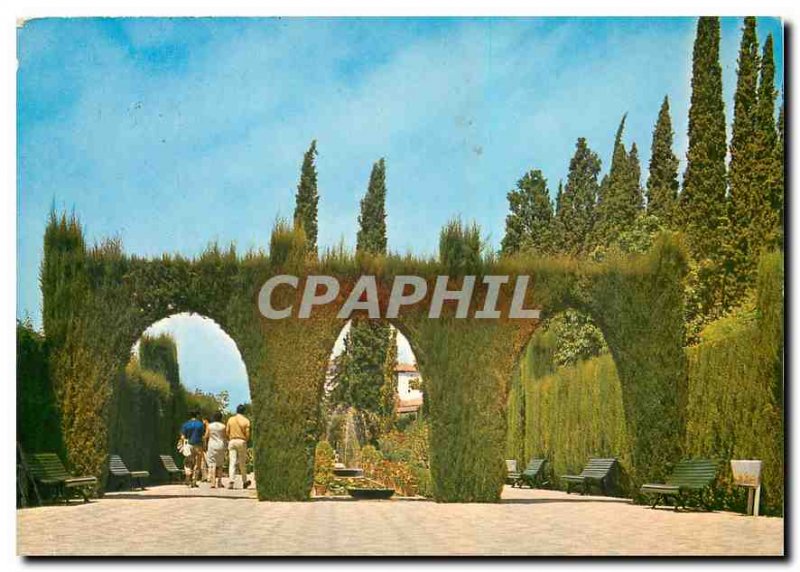 Postcard Modern Granada Gardens
