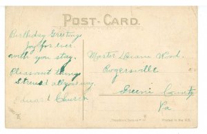 Oxen Pulling Cultivating Equipment  (creases)