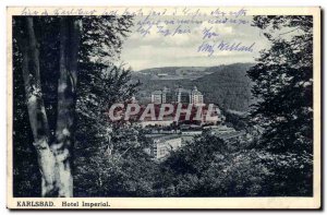 Karlsbad Germany Postcard Old Imperial Hotel