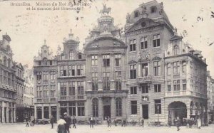 Belgium Brussels Maison du Roi de Baviere et la maison des Brasseurs 1911