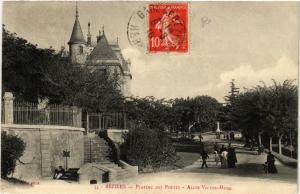 CPA BEZIERS - Plateau des Poétes - Allée Victor-Hugo (518656)