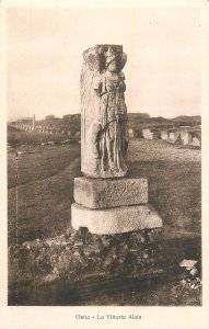 Italy Ostia monument sculpture Vittoria Alata