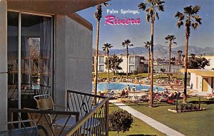 Riviera Hotel Palm Springs CA