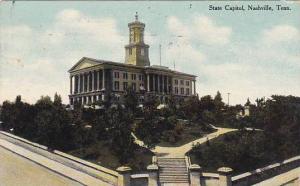 Tennesse Nashville State Capitol 1910