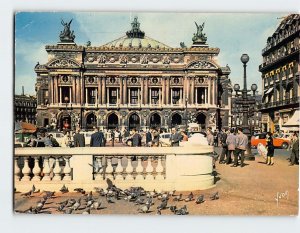 Postcard L'Opéra, Paris, France