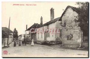 Jessains - Bahnhofstrasse - Old Postcard