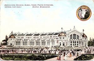 Postcard BUILDING SCENE Seattle Washington WA AJ1603