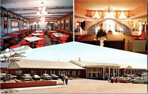 Vintage Postcard Ramada Inn Casper Wyoming Downtown Multiview Interior JL1