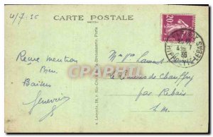 Postcard Old Paris Buttes Chamount The Brick Bridge