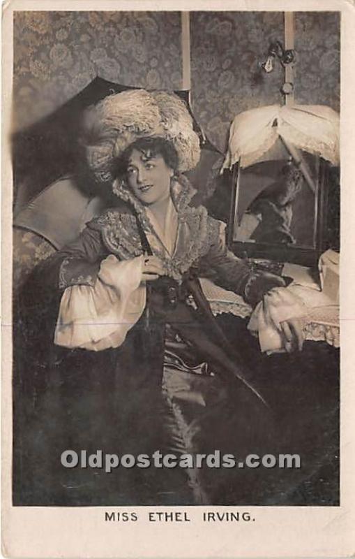Miss Ethel Irving Theater Actor / Actress 1906 