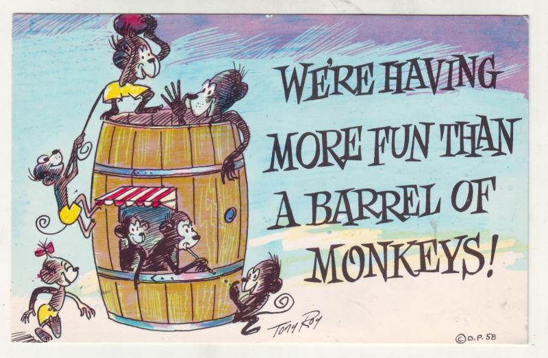 P838 comic we are having more fun the a barrel of monkeys