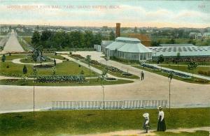 MI, Grand Rapids, Michigan, John Ball Park, Green Houses, Will P. Canaan No 9419