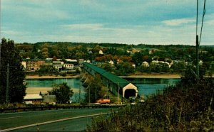 Canada New Brunswick Hartland Longest Covered Bridge In The World