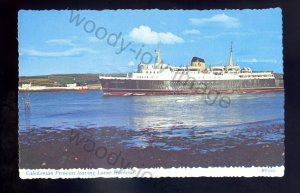 f2255 - British Rail Ferry - Caledonian Princess leaving Larne Harbour -postcard