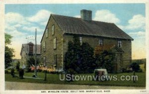 Gov Winslow House, 1699 - Marshfield, Massachusetts MA  