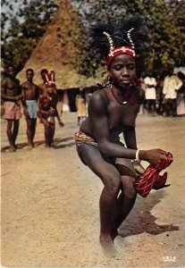 Lot258 dancing girl with a scharf africa types folklore