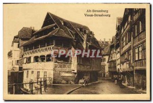 Old Postcard Old Strasbourg