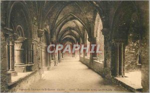 Old Postcard Ruins of the Abbey of St Bavo Cloitre