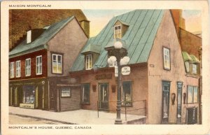 Montcalms House Quebec Canada Maison Divided Back Postcard UNP Unused Vintage 