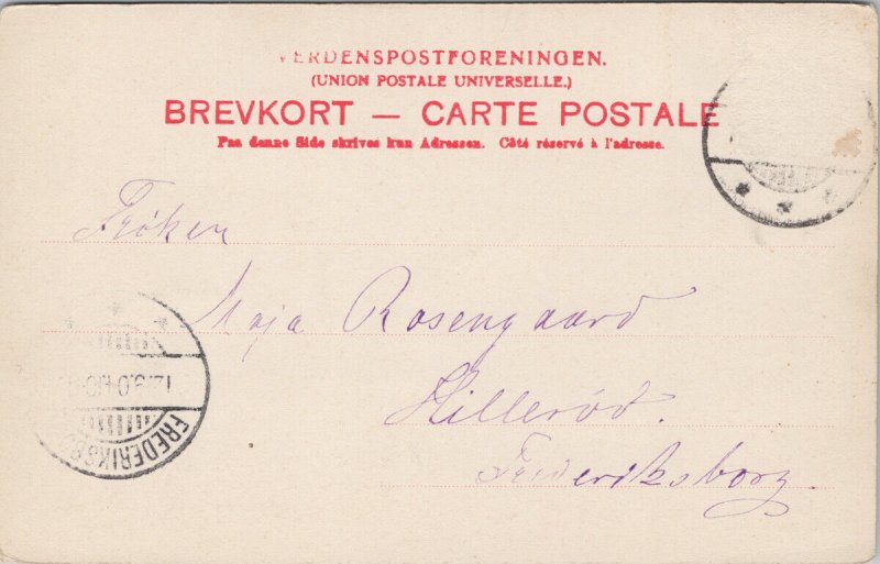 Nakskov Denmark Pavilon Svingelen c1904 Postcard E72