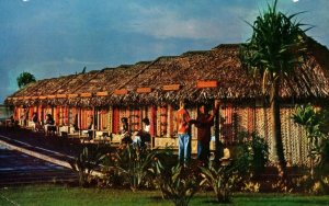 Vintage Post Card Huts Cabins Honolulu Territorial Hawaii P18 