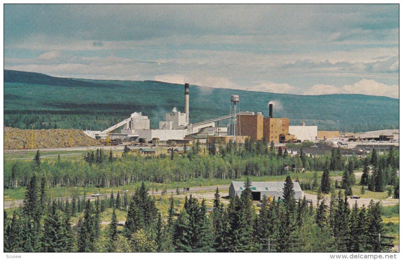 North Western Pulp and Power Ltd. Mill, HINTON, Alberta, Canada, 40-60´