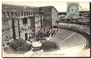 Old Postcard Orange Interior of the Roman Theater