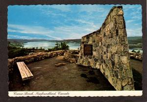 Corner Brook Capt James Cook Site NEWFOUNDLAND CANADA