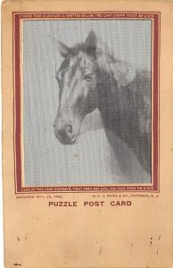 Horse/Cow Puzzle Unused 