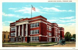 Nebraska Fremont Junior High School Curteich