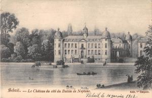 BR55416 Le chateau du cote du bassin de netune Beloeil belgium