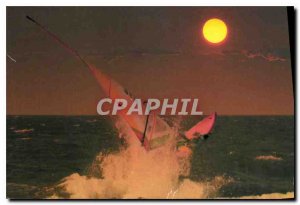 Postcard Modern Luxury Photo Photo Damien FARISSIER Windsurfing